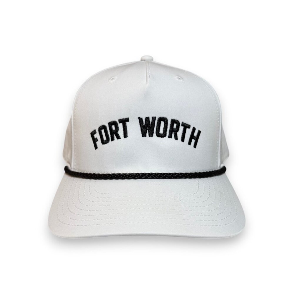 Richardson 258 White Fort Worth Snapback Hat OSFM